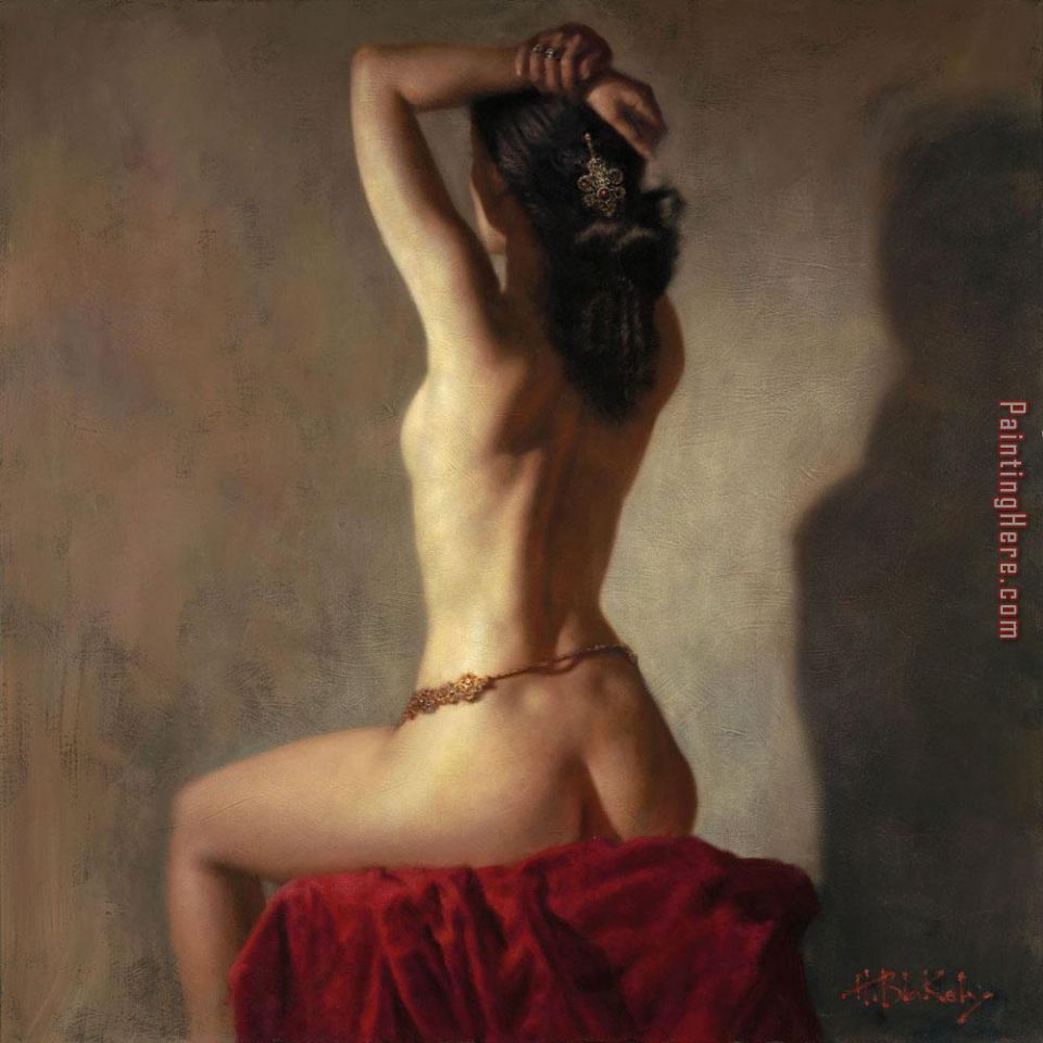 Delilah's Lullaby painting - Hamish Blakely Delilah's Lullaby art painting